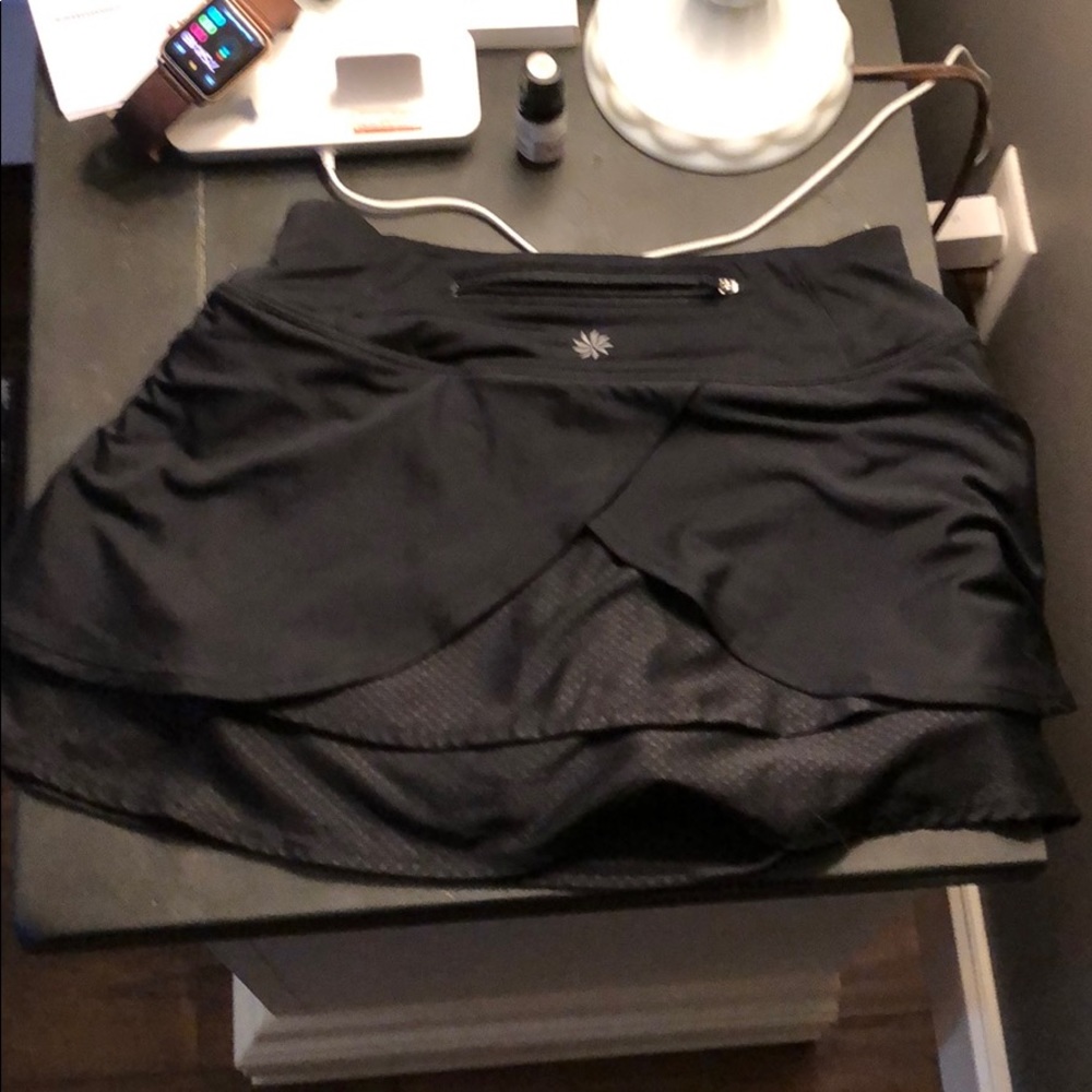 Athleta Black Tennis Skirt
